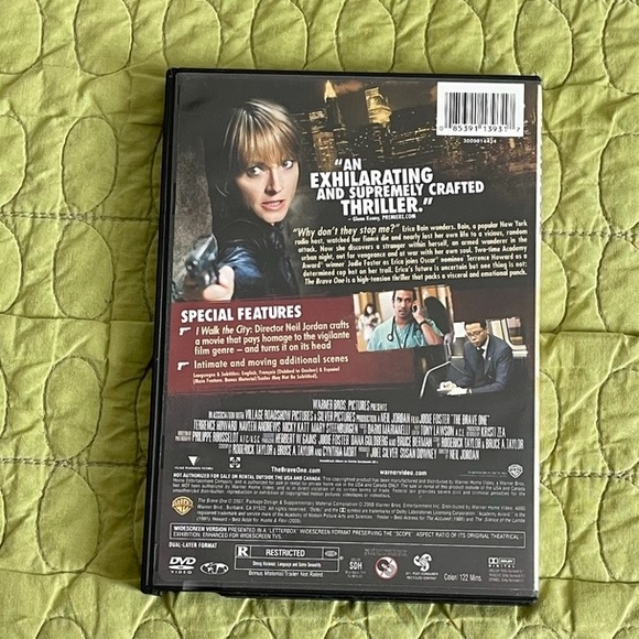 EUC, “The Brave One” DVD released 2007, is vigilante action-thriller film - Picture 3 of 4